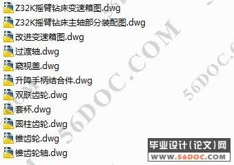 Z32K型摇臂钻床变速箱的改进设计(自动升降)