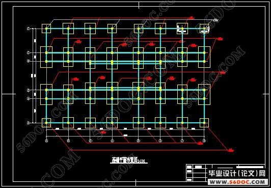 五层框架结构政府办公楼建筑,结构设计