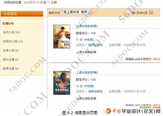 基于SSH的校园二手书交易平台的设计与实现(MySQL)