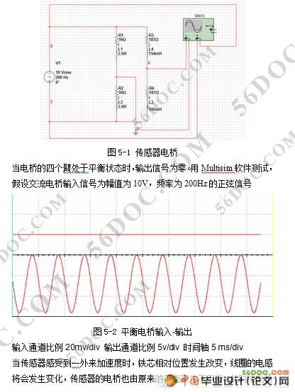 磁流体加速度传感器设计(程序+电路图+PCB图+装配图)
