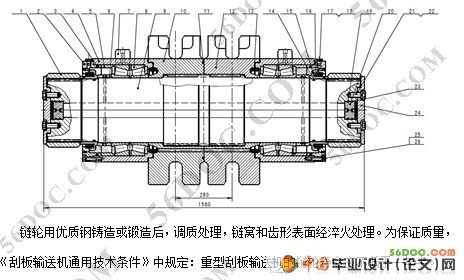 年产1000万吨煤矿的刮板输送机的设计