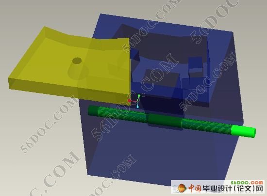 液晶显示器以及底座的模具三维造型设计(Proe)