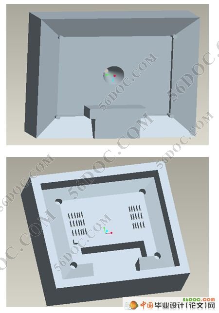 液晶显示器以及底座的模具三维造型设计(Proe)