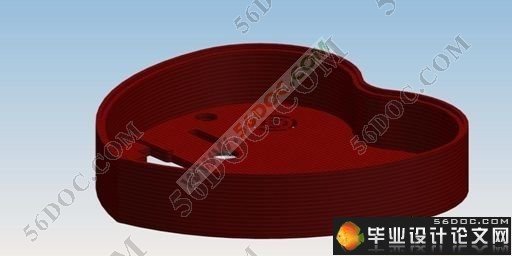 闹钟后盖注塑模模具设计