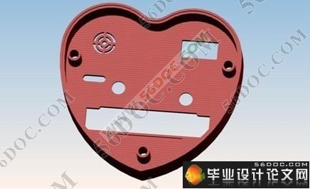闹钟后盖注塑模模具设计