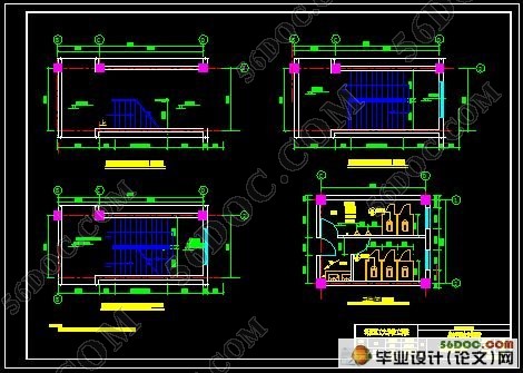 五层框架结构学院办公楼设计(建筑设计,结构设计,施工组织设计)