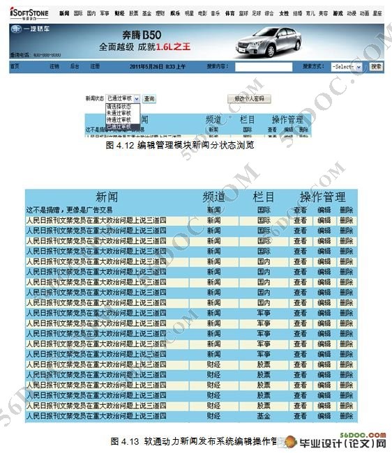 软通动力新闻发布管理系统