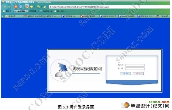 体育用品管理系统的设计(VS2005,C#,SQL2000)