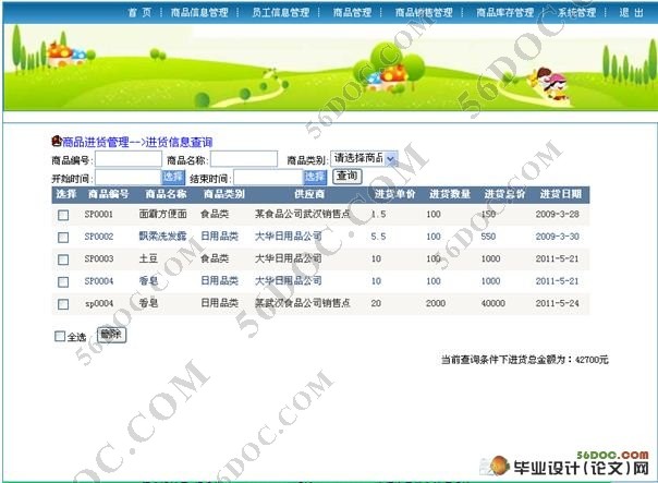 基于Web的商场交易管理系统的设计