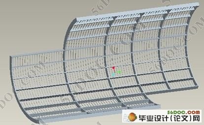 轴流式脱扬机工作部件设计(CAD图纸和Proe三维图)