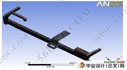 叉车门架的焊接变形趋势的研究(有限元分析ANSYS)