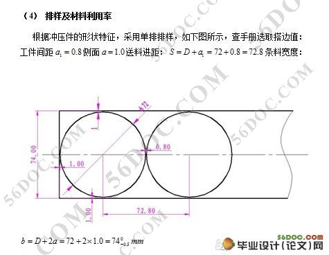端盖冲压成型工艺及模具设计(附加工工艺卡)(caxa)