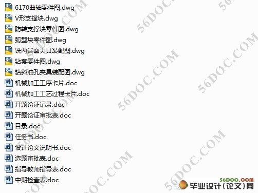 6170曲轴加工工艺及其夹具设计(含工序卡,工艺卡)