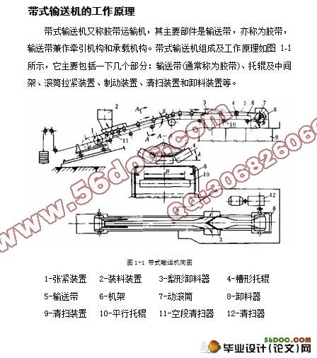 TD型皮带输送机的设计(含cad零件图和装配图)