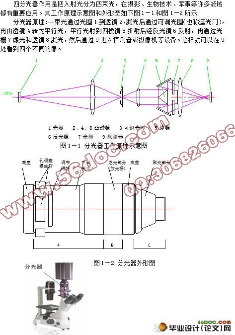四分光器外壳注塑模具设计