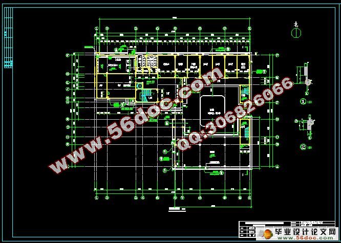 四层框架结构小学教学楼工程施工图预算(附CAD图纸,工程量清单,统计表)
