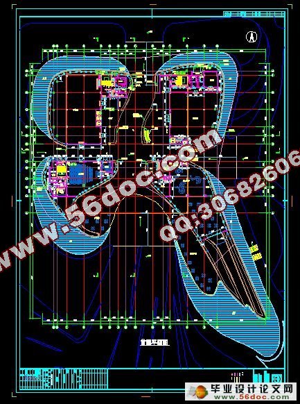 四层20000平米文化艺术中心工程施工组织设计(附CAD图纸)