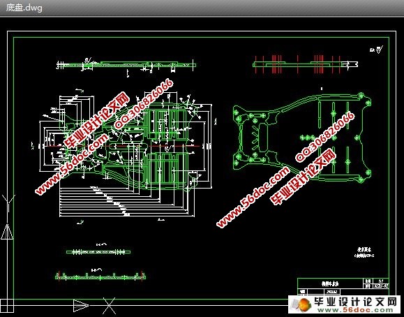 基于摄像头的智能车系统设计(单驱动寻白线)(CAD,程序,电路图)