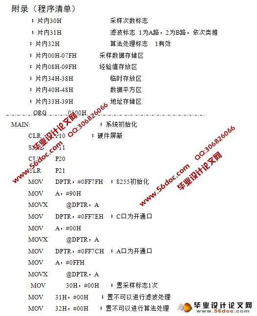 基于单片机的电力线路保护的设计(含电路原理图,程序)