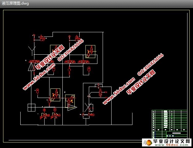 轧机压下液压装置系统设计(CAD,Proe三维造型)
