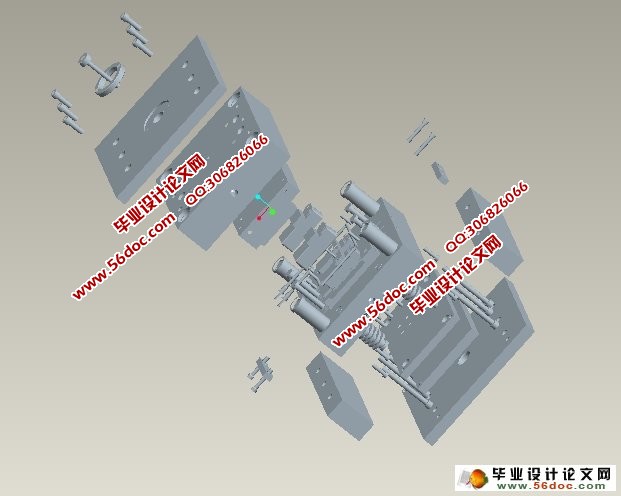 控制器壳体盖塑料模具设计(含CAD零件图和装配图,Proe三维)