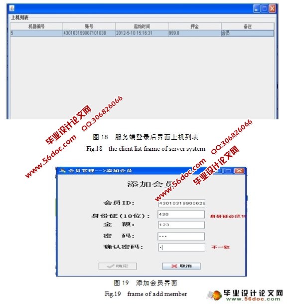 网吧管理系统设计与实现(Java,Oracle)(附答辩)