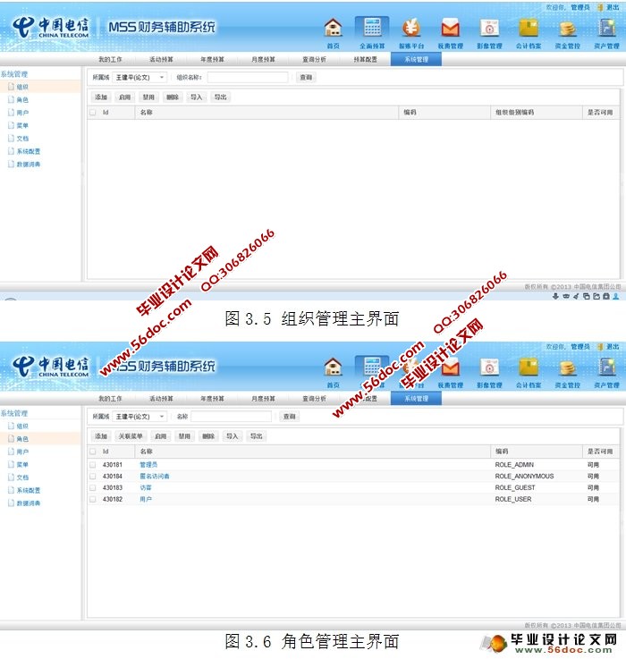 财辅全面预算管理系统的设计与实现(Eclipse,Oracle)