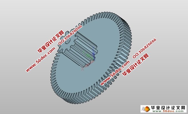 塑料齿轮三维模具设计(含CAD零件图装配图,ProE三维图)