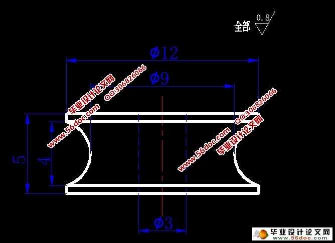 窗帘遥控器导滑轮注塑模的设计(含CAD零件图装配图)