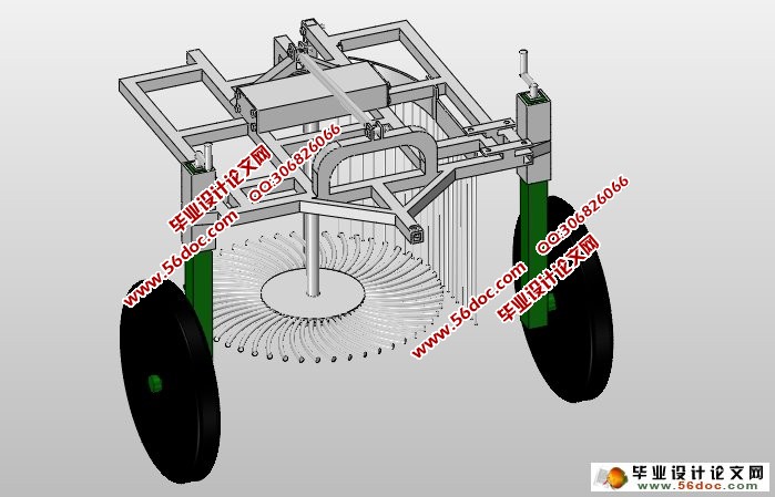 甜菜起拔机的设计(农业机械)(含CAD图,SolidWorks三维)