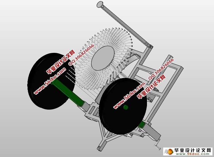 甜菜起拔机的设计(农业机械)(含CAD图,SolidWorks三维)