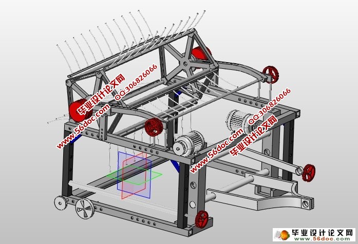 组合式棉秆收获机的设计(农业机械)(含CAD图,SolidWorks三维)