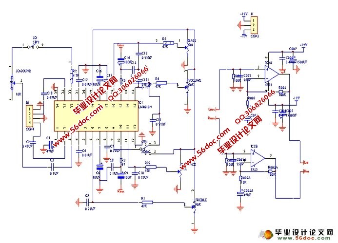 家用音响设计制作(附PCB图,电路原理图)