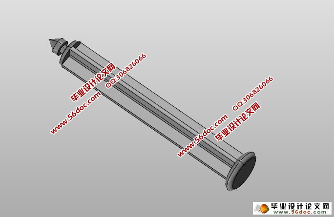 注射器推杆塑料模具设计与制造(含CAD图,PROE三维图)