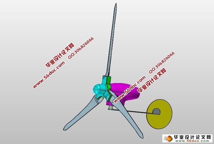 Glauert法的风力机叶片设计(含CAD图,PROE三维图)