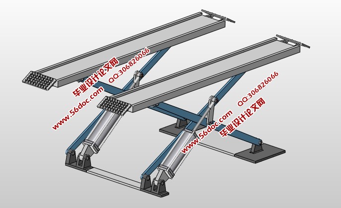 四轮定位举升机液压控制系统设计(含CAD图,SolidWorks三维)