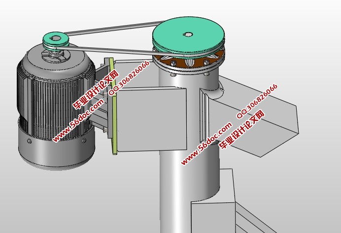 散装物料收集器的设计(含CAD零件装配图,SolidWorks三维造型)