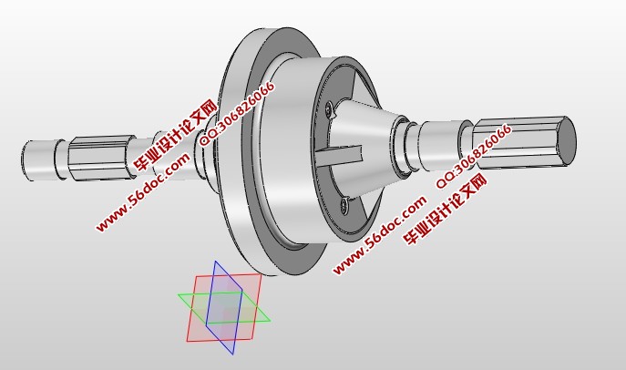 自动洗衣机行星齿轮减速器(含CAD零件装配图,SolidWorks三维图)