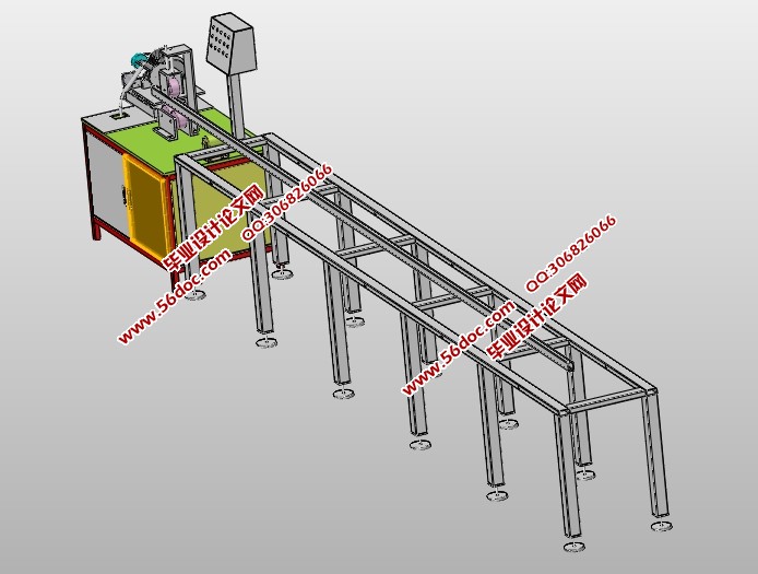 自动下料机的设计(含CAD零件装配图,SolidWorks三维图)