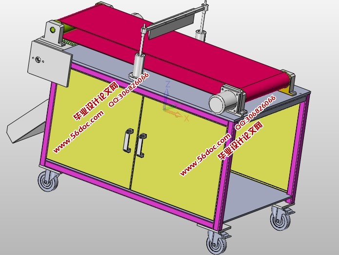 多功能切菜机的设计(含CAD零件装配图,SolidWorks,IGS三维图)