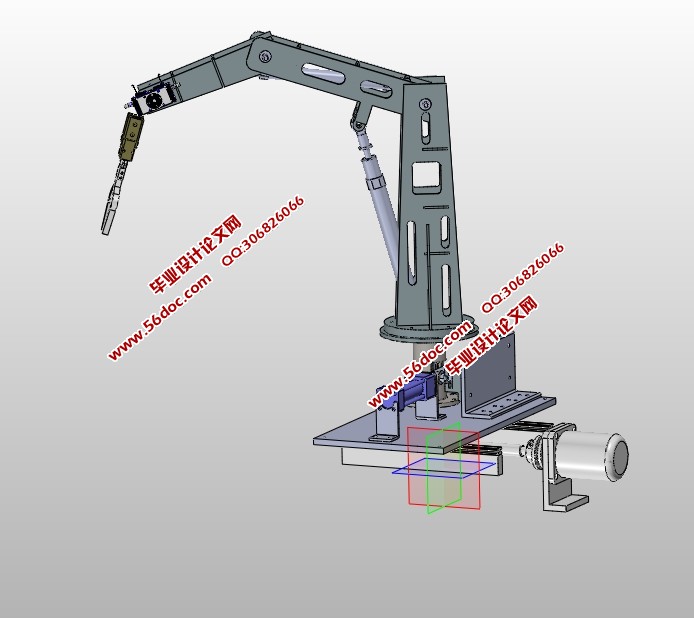 高炉上料机械手液压系统设计(含CAD零件装配图,SolidWorks三维图)