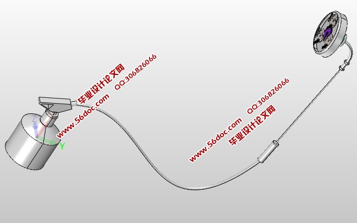家居门窗清洗器的设计(含CAD图,SolidWorks,IGS三维图)