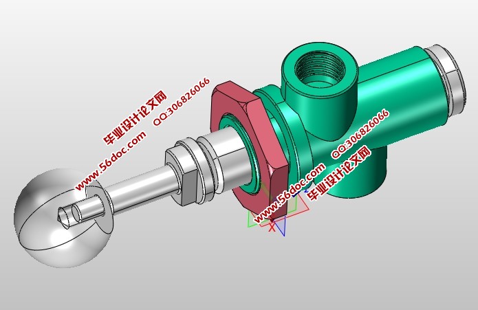 手动气阀机械加工工艺规程及编程(含CAD图,SolidWorks,IGS三维图)