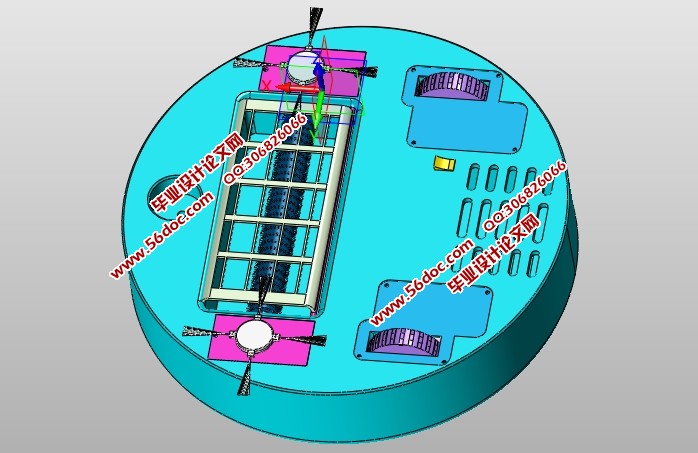 扫地机器人的设计(含CAD图,SolidWorks,IGS三维图)