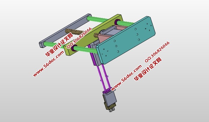 基于PLC物料拾取装置的设计(含CAD图,SolidWorks三维图)