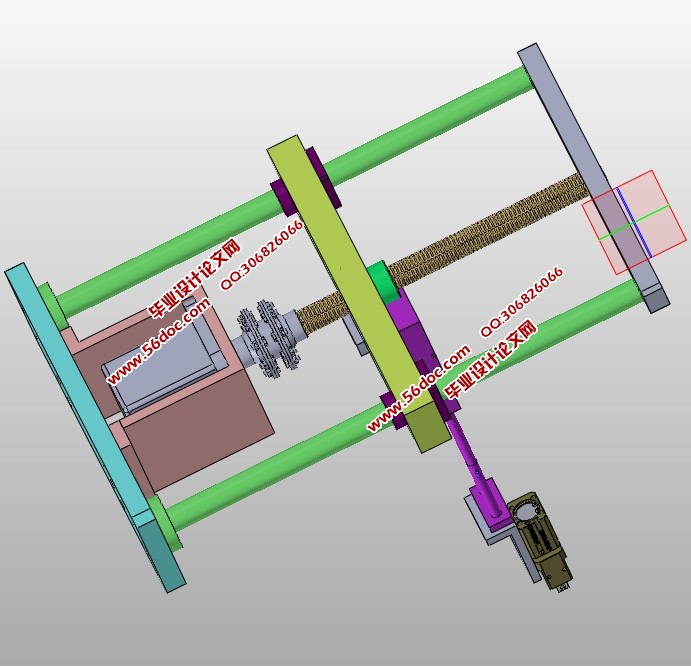 基于PLC物料拾取装置的设计(含CAD图,SolidWorks三维图)