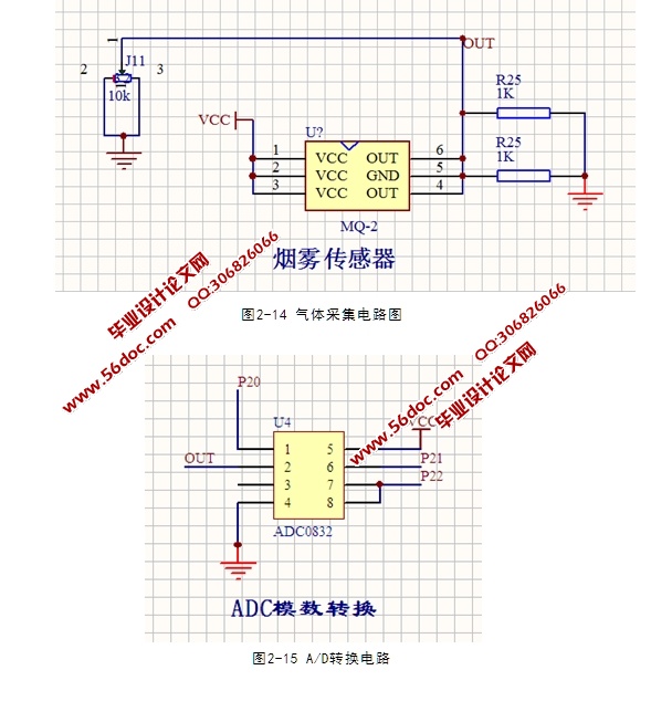 火灾自动报警系统的设计(含电路图,程序)