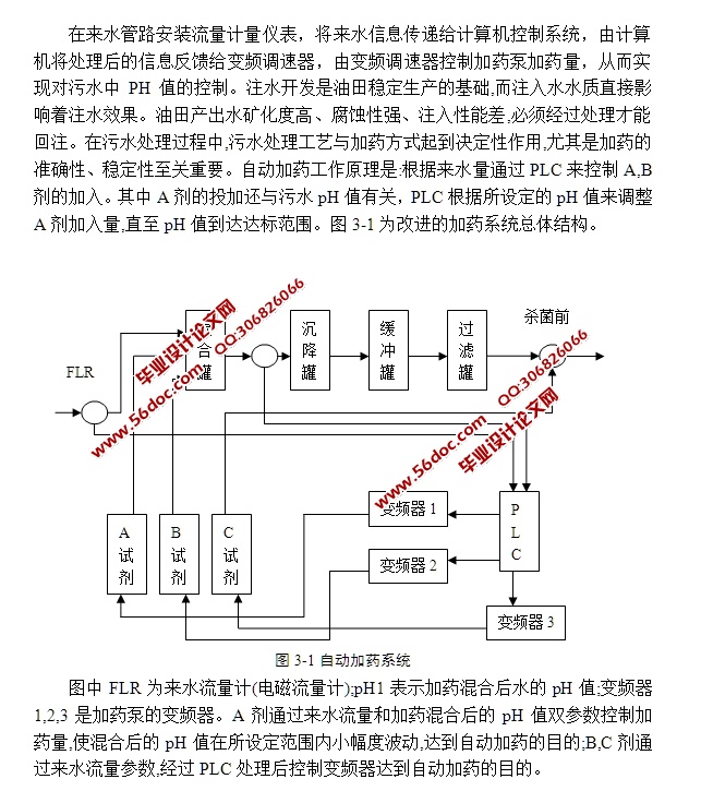 油田污水处理控制系统的设计(西门子Step7,PLC程序)
